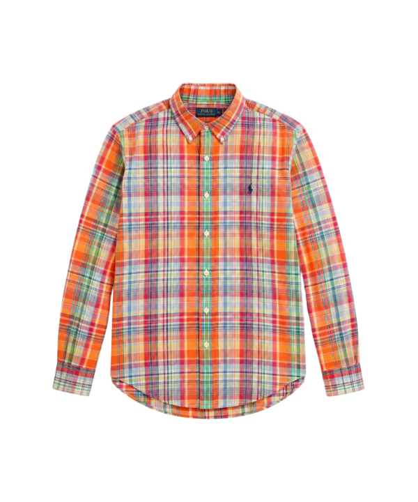 Chemise Polo Ralph Lauren à Carreaux Madras Multicolore - Taille XL