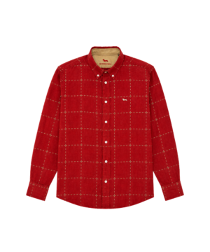 Chemise Harmont & Blaine Rouge à Carreaux Fenêtre - Taille M