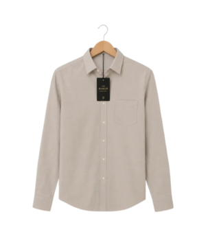 Chemise Digel Beige Micro-Rayée - Taille 47 (3XL)