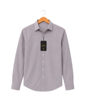 Chemise Canali Italienne Gris-Lilas - Taille 41 (M/L)