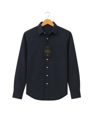 Chemise H&M Regular Fit Bleu Marine - Taille M