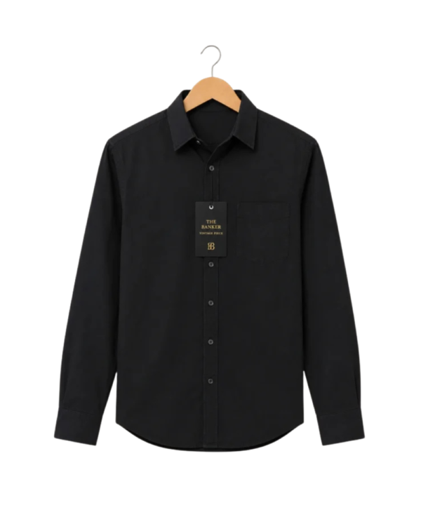 Chemise H&M Slim Fit Noire - Taille M