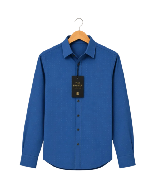 Chemise Calvin Klein Regular Fit Bleu Non-Iron - Taille XL